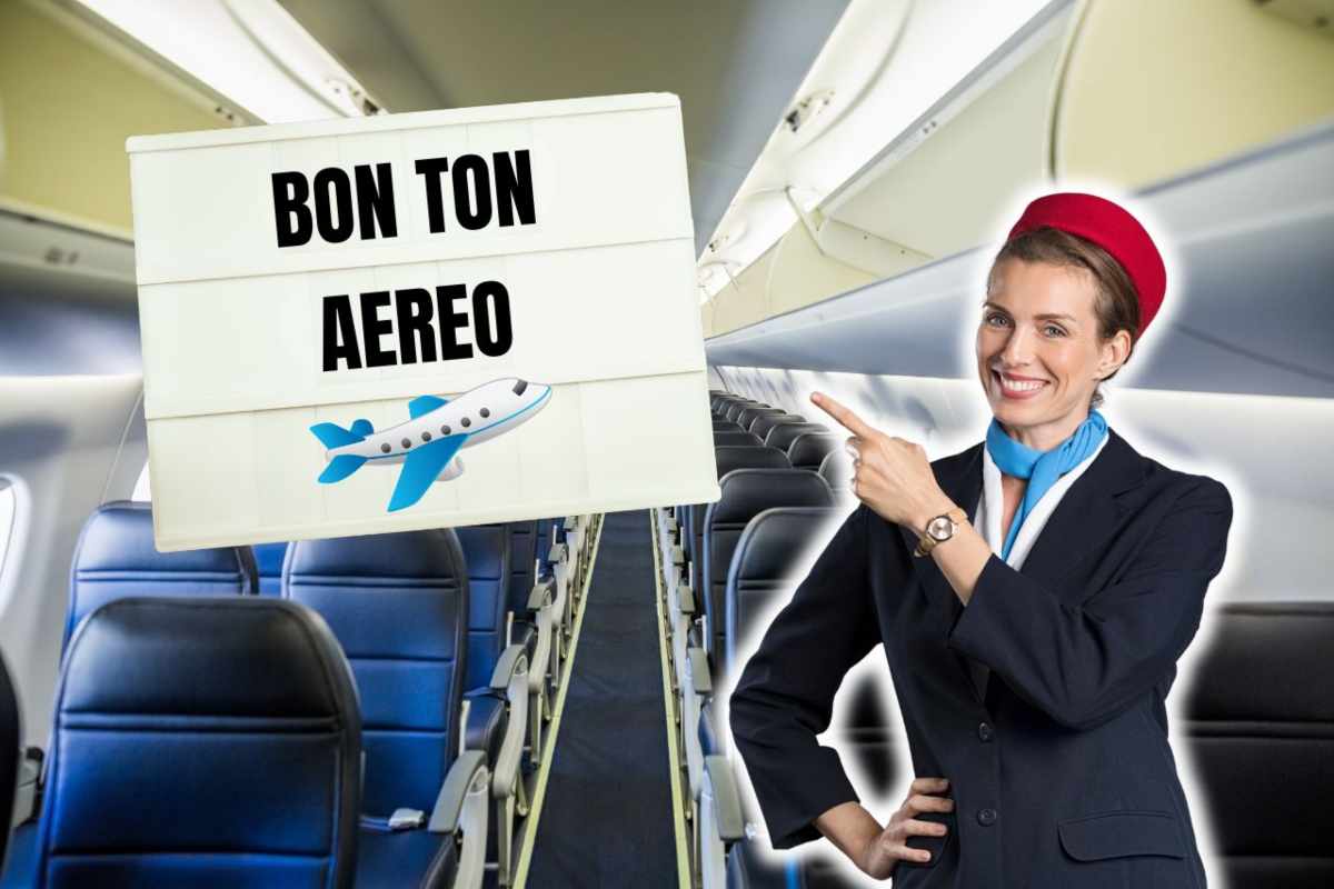 Quali sono le regole del bon ton da rispettare a bordo dell'aereo