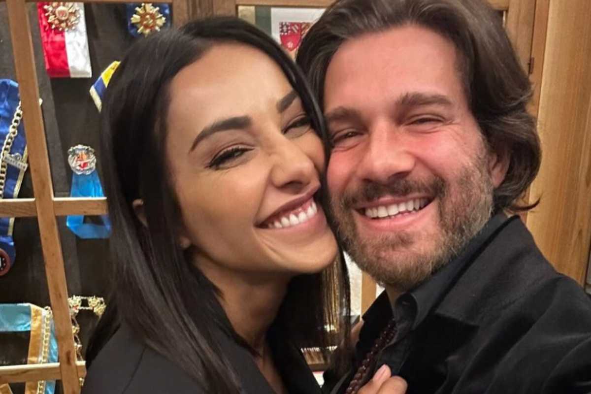 Juliana Moreira e Edoardo Stoppa 