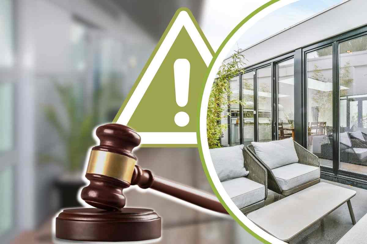 Cosa dice la legge sul chiudere un balcone e trasformarlo in veranda